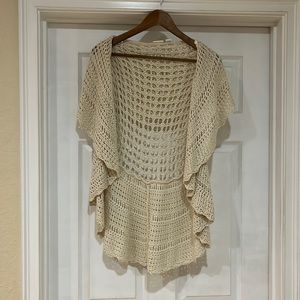 Women’s Large Cato’s Crocheted Cardigan